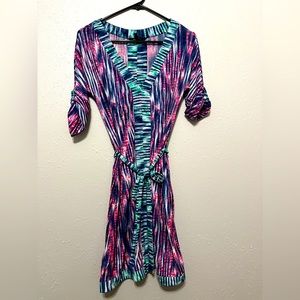 BCBGMAXAZRIA Neon Dress